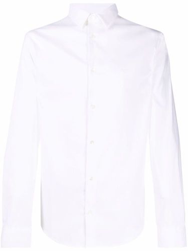 Chemise à patch logo - Emporio Armani - Modalova