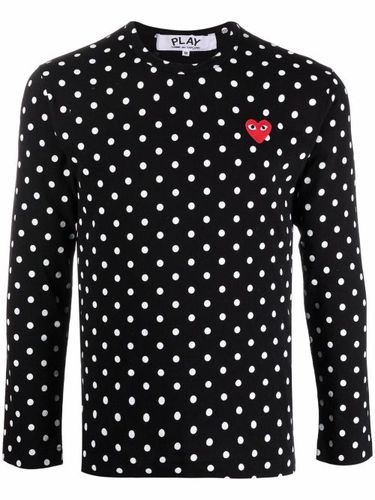 T-shirt à pois - Comme Des Garçons Play - Modalova