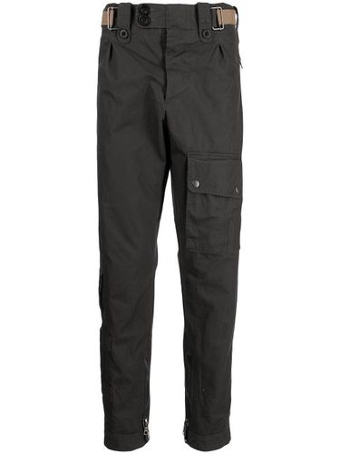 Pantalon droit à poches à rabat - N.Peal - Modalova