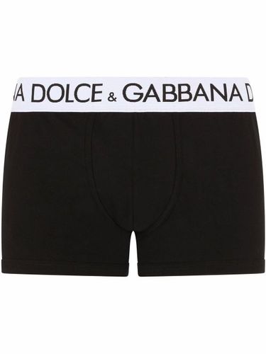 Boxer à taille à logo - Dolce & Gabbana - Modalova