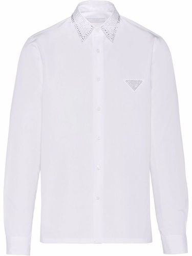 Chemise à détails de clous - Prada - Modalova