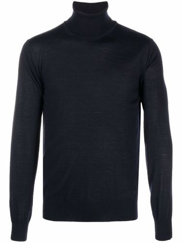 Pull en maille à col roulé - Emporio Armani - Modalova