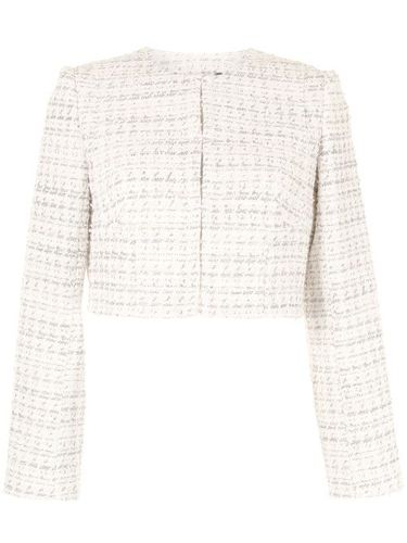 Paule Ka veste crop en tweed - Rose - Paule Ka - Modalova