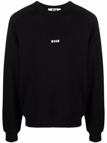 MSGM sweat à logo imprimé - Noir - MSGM - Modalova