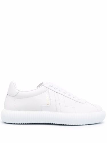 Lanvin baskets Glen en cuir - Blanc - Lanvin - Modalova