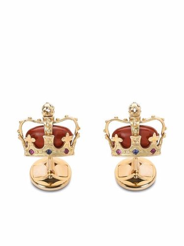 Boutons de manchette à ornements en pierres - Dolce & Gabbana - Modalova
