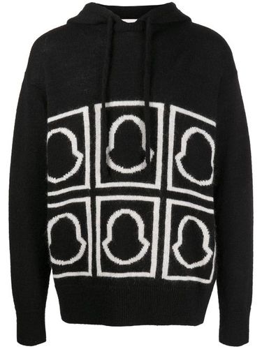 Hoodie à logo intarsia - Moncler - Modalova