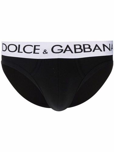 Slip à taille à logo - Dolce & Gabbana - Modalova