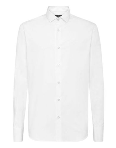 Chemise longue Hexagon à broderies - Philipp Plein - Modalova