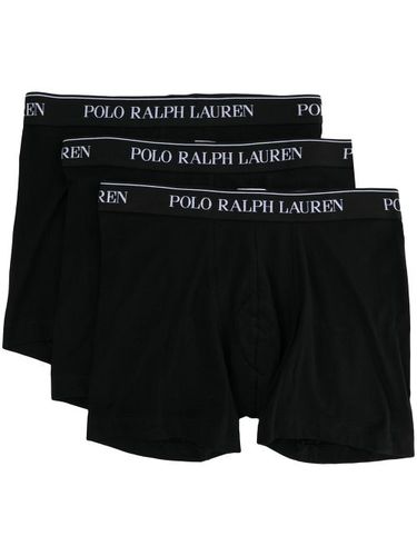 Lot de trois boxers à bande logo - Polo Ralph Lauren - Modalova