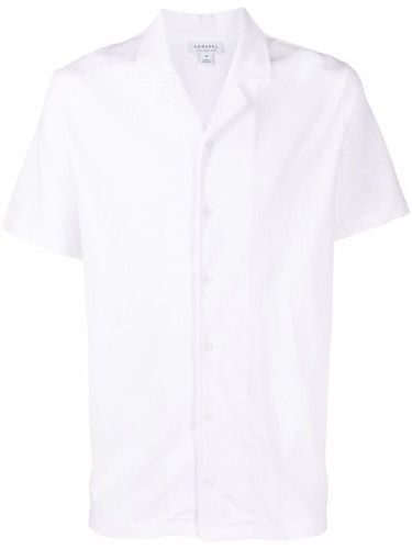 Chemise à col italien - Sunspel - Modalova