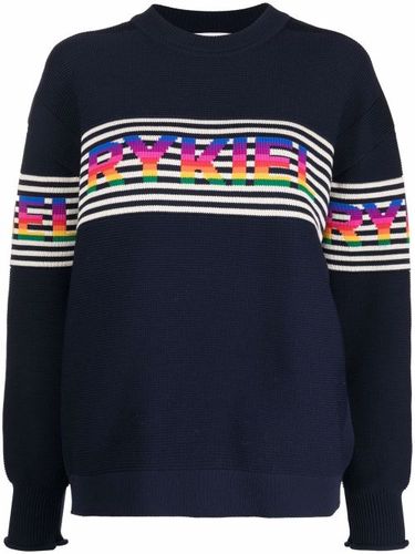 Pull rayé à logo - Sonia Rykiel - Modalova