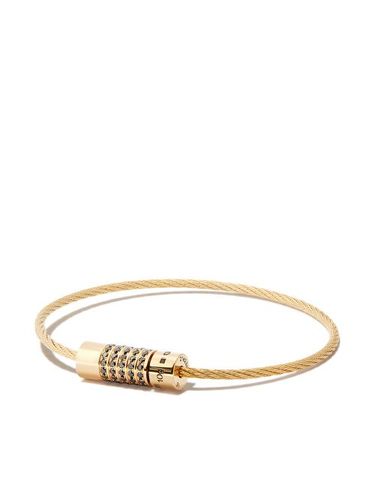 Bracelet Cable en 18ct serti de diamants - Le Gramme - Modalova