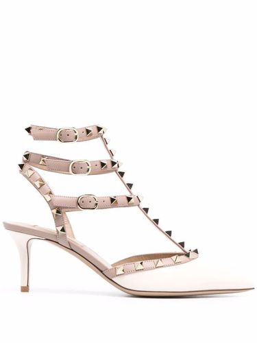 Escarpins Rockstud en cuir - Valentino Garavani - Modalova