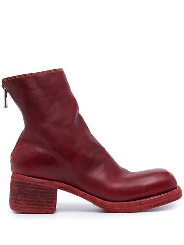 Bottines à bout carré - Guidi - Modalova