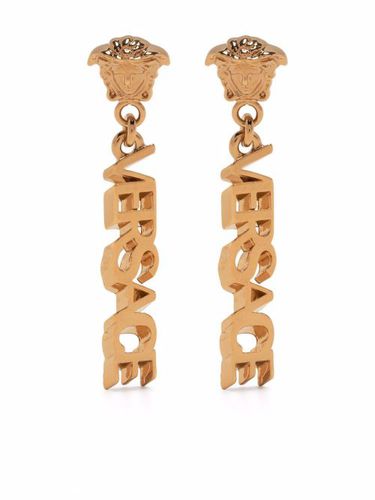 Boucles d'oreilles Greca Medusa - Versace - Modalova