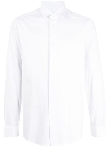 Chemise en jersey à manches longues - Emporio Armani - Modalova