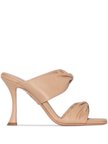 Sandales Twist 95 mm en cuir - Aquazzura - Modalova