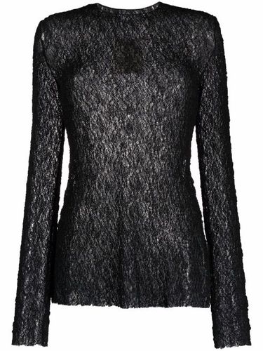 Pull en maille à effet de transparence - Uma Wang - Modalova