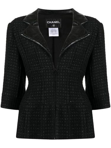 Veste boutonnée en tweed - CHANEL Pre-Owned - Modalova