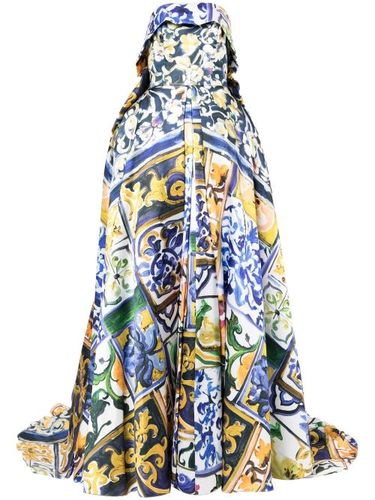 Robe Altamoda longue imprimée - Isabel Sanchis - Modalova