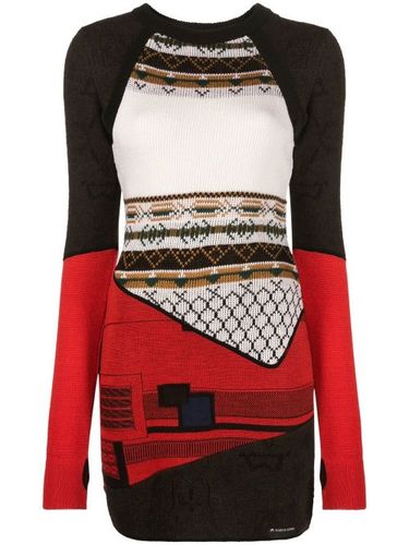 Robe en maille à manches longues - Marine Serre - Modalova