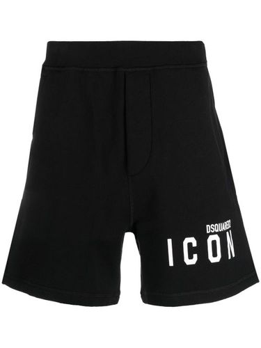 Short de sport à logo imprimé - DSQUARED2 - Modalova