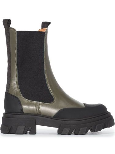 Bottines à semelle crantée - GANNI - Modalova