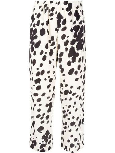 Pantalon court à imprimé animalier - Marni - Modalova