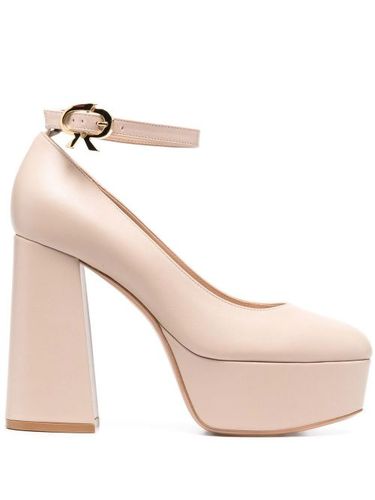 Escarpins Vernice 70 mm à plateforme - Gianvito Rossi - Modalova