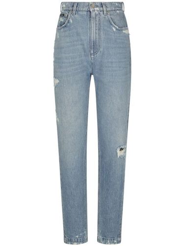 Jean à effet usé - Dolce & Gabbana - Modalova