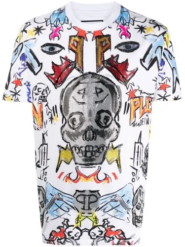 T-shirt à imprimé graphique - Philipp Plein - Modalova