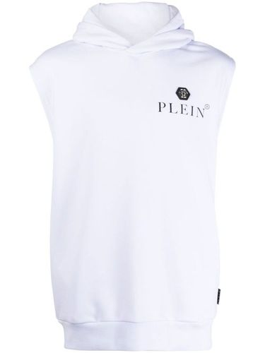Hoodie sans manches à logo imprimé - Philipp Plein - Modalova