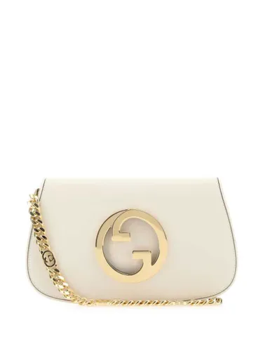 Sac porté épaule Blondie en cuir - Gucci - Modalova