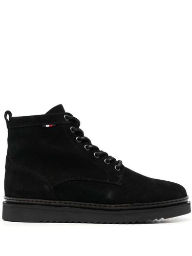 Bottines Cleated en daim - Tommy Hilfiger - Modalova