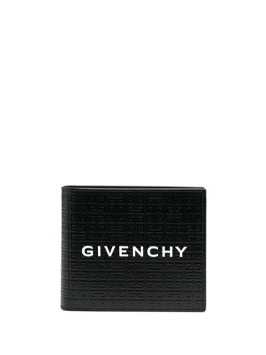 Portefeuille en cuir à logo embossé - Givenchy - Modalova