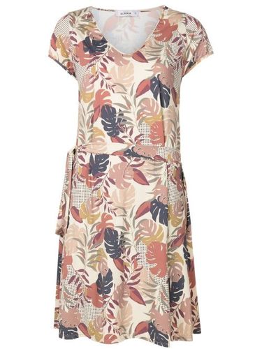 Robe ceinturée à fleurs - Amir Slama - Modalova