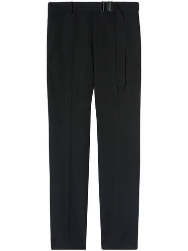 Pantalon slim à taille ceinturée - Off-White - Modalova