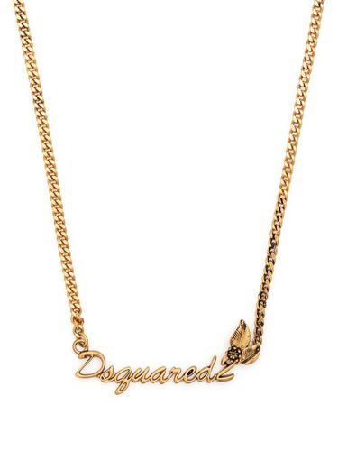 Collier en chaîne à breloque Hadwriting - DSQUARED2 - Modalova