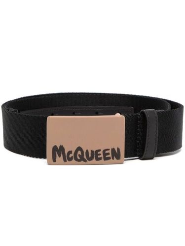 Ceinture à logo imprimé - Alexander McQueen - Modalova