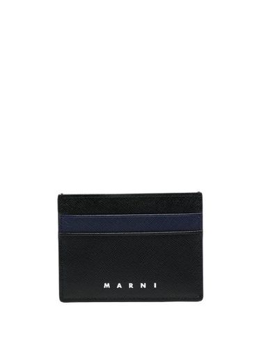 Marni porte-cartes en cuir - Noir - Marni - Modalova