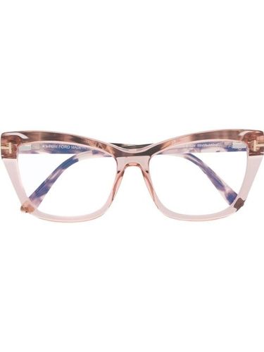 Lunettes de vue à monture d'inspiration wayfarer - TOM FORD Eyewear - Modalova