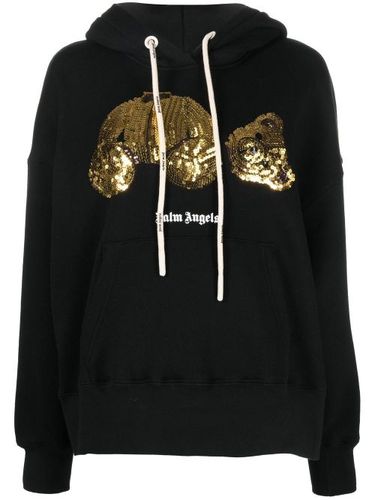 Hoodie oversize à sequins brodés - Palm Angels - Modalova