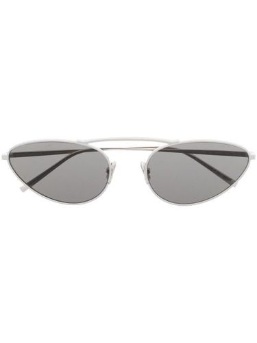 Lunettes de soleil teintées à monture papillon - Saint Laurent Eyewear - Modalova