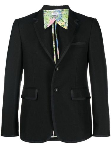 Blazer en laine à détails satinés - Thom Browne - Modalova