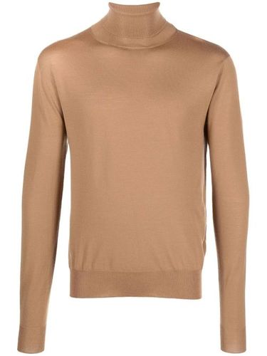 Pull en laine à col roulé - Lardini - Modalova