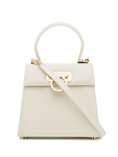 Grand sac à main Iconic à anse sur le dessus - Ferragamo - Modalova