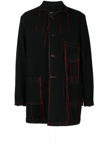 Manteau boutonné à effet usé - Maison Margiela - Modalova