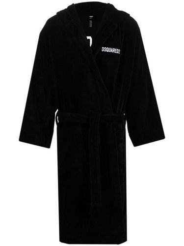 DSQUARED2 peignoir à logo brodé - DSQUARED2 - Modalova