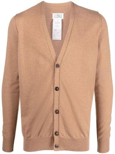 Cardigan en cachemire à col v - Maison Margiela - Modalova